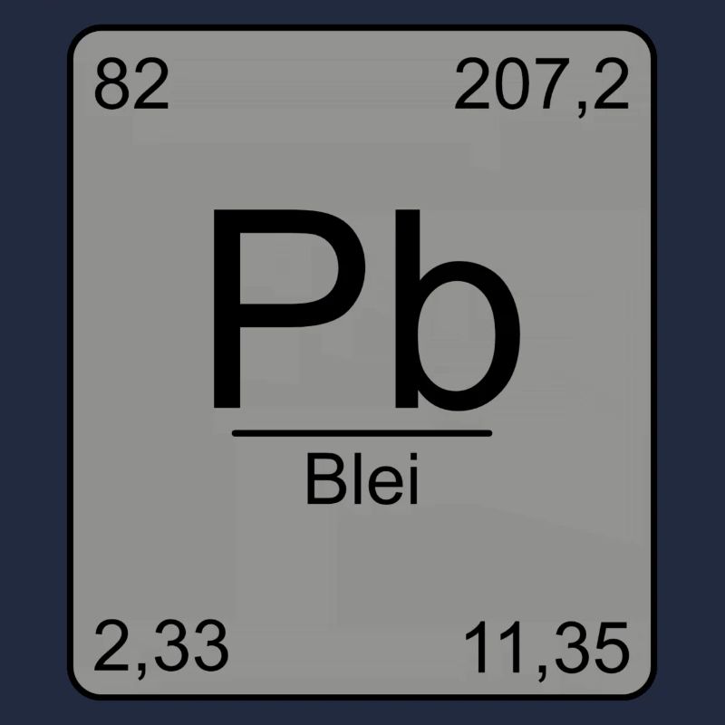 Blei, Periodensystem, Chemie, Physik, Element