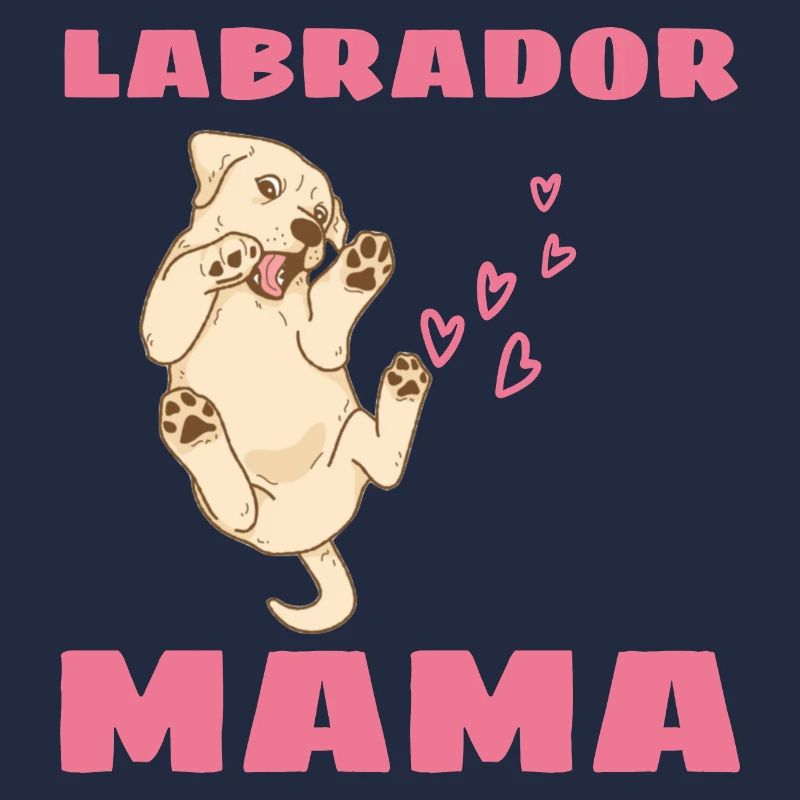 Hunde Labrador Mama Muttertag Geschenk Labrador