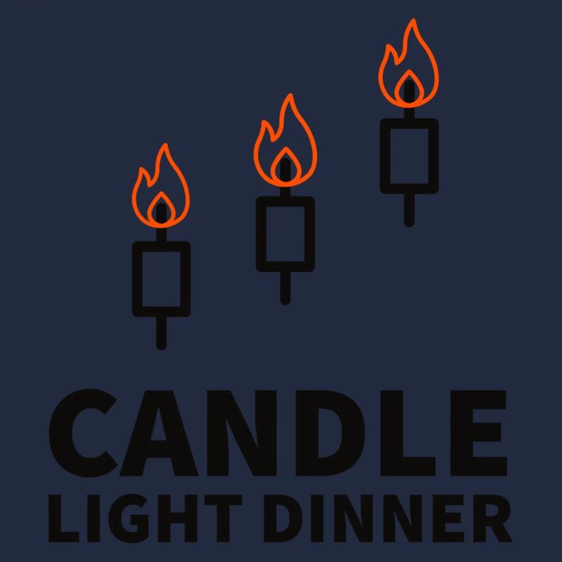 Dîner aux chandelles d’un commerçant