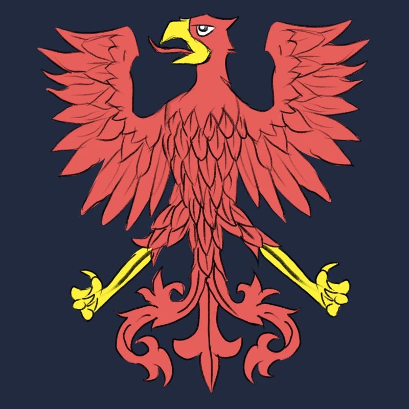 Emblème aigle polonais