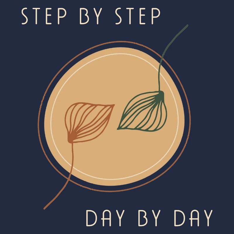 step by step day by day
