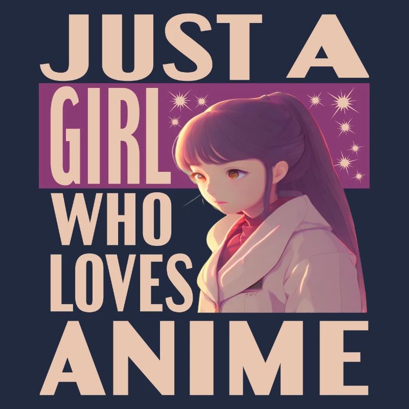 Nur ein Mädchen, das Anime liebt