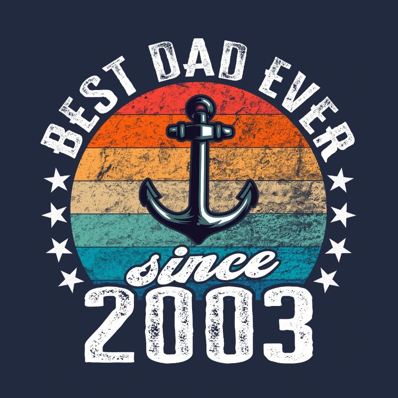 Bester Papa der Welt seit 2003 Anker