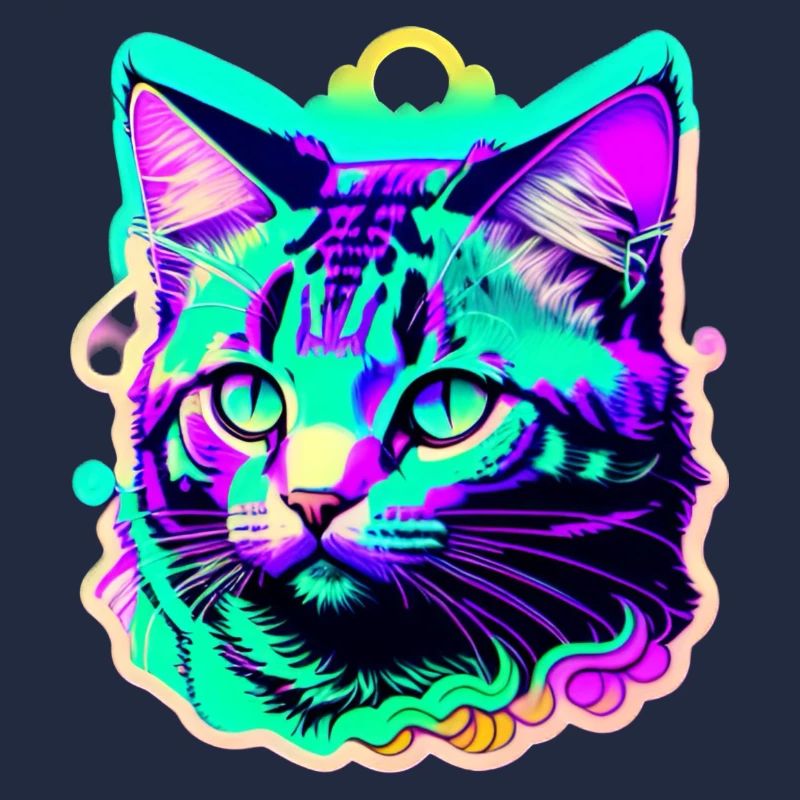 bunte Katze