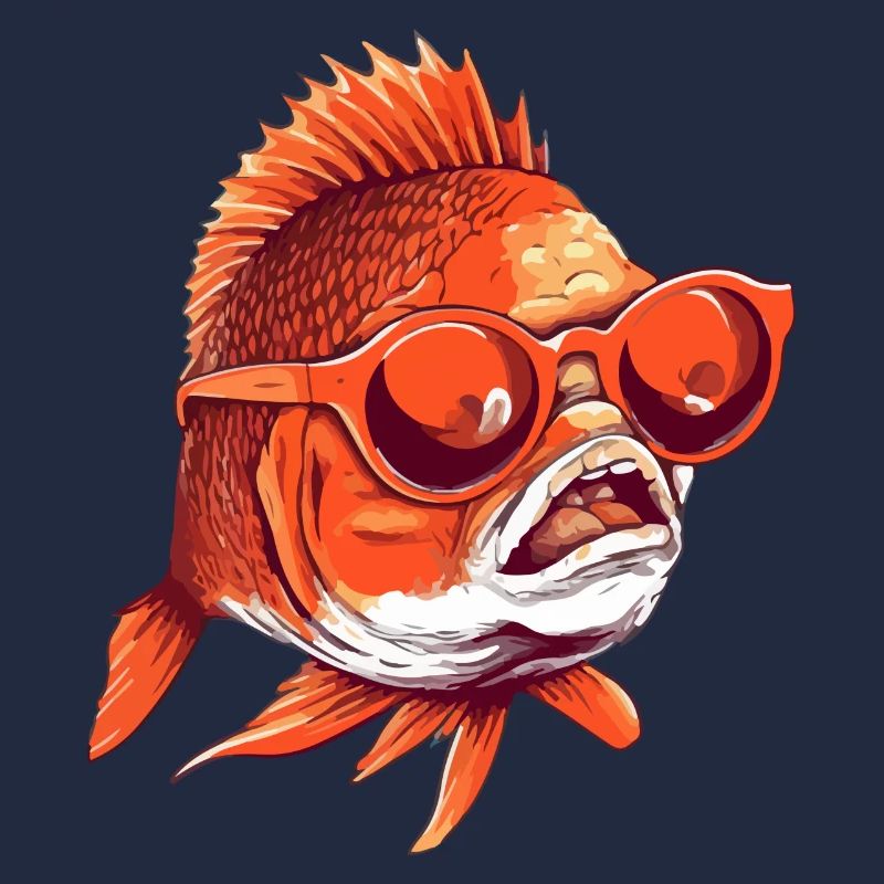 Bib le poisson rouge
