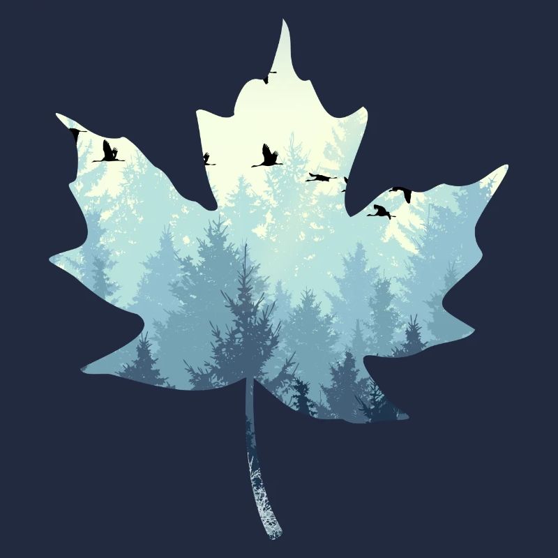 Leaf landscape