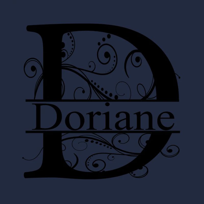 Monogramm mit dem Namen Doriane