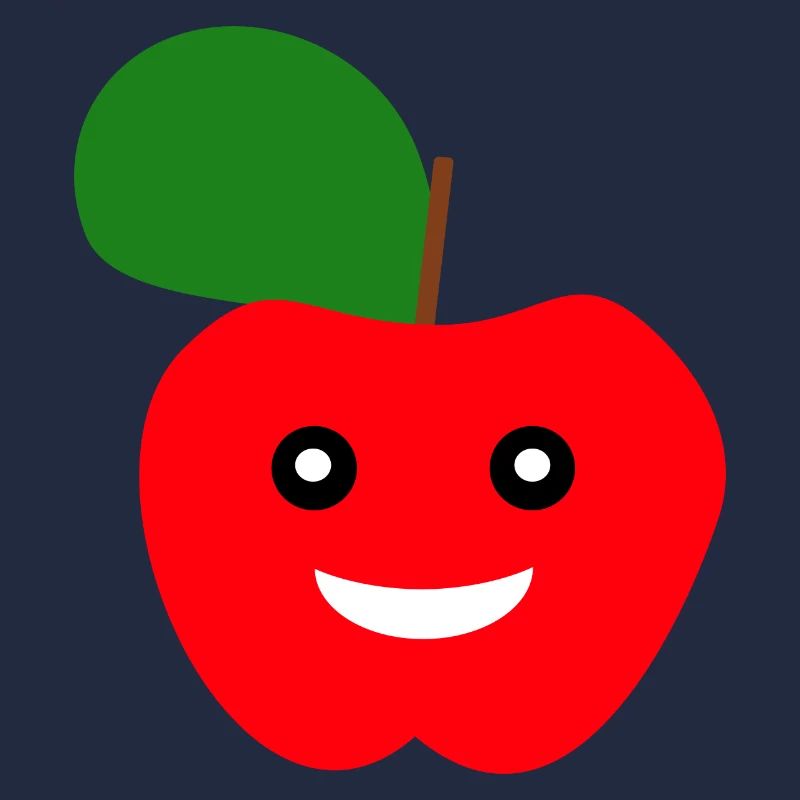 Visage de pomme