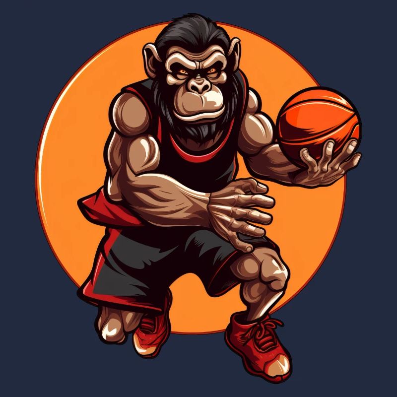 Basketteur Chimpanzé