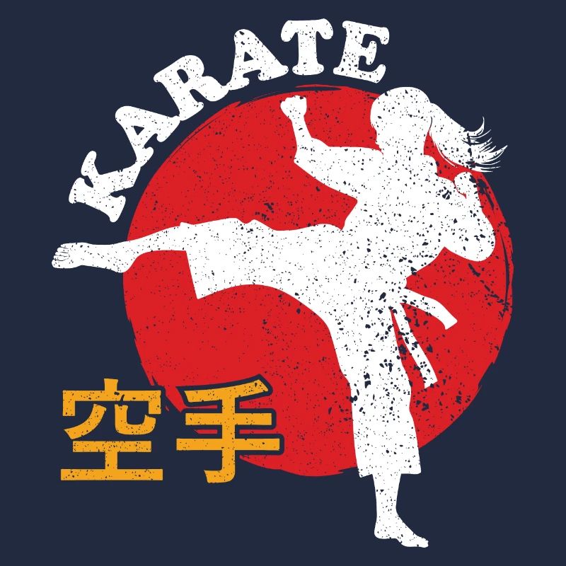 Karate-Mädchen