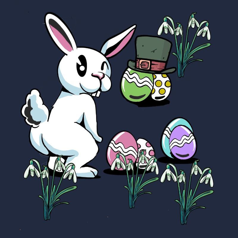Floppy Ear Child Easter Eggs Hat Rodent Rabbit