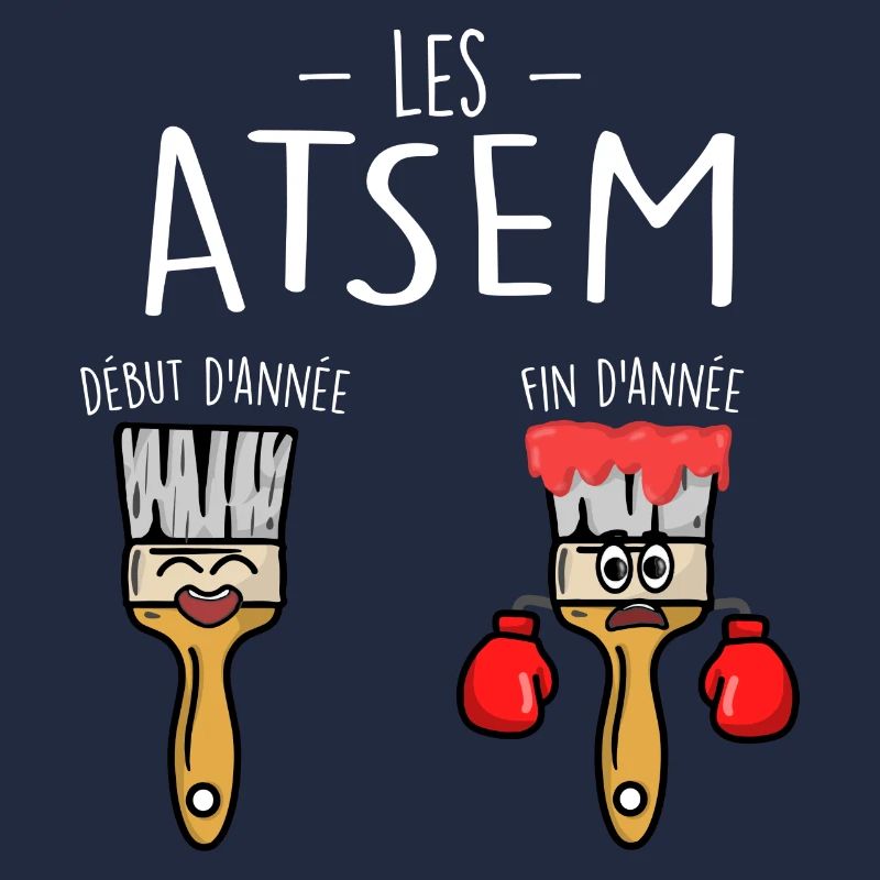 les ATSEM en début et fin d'année