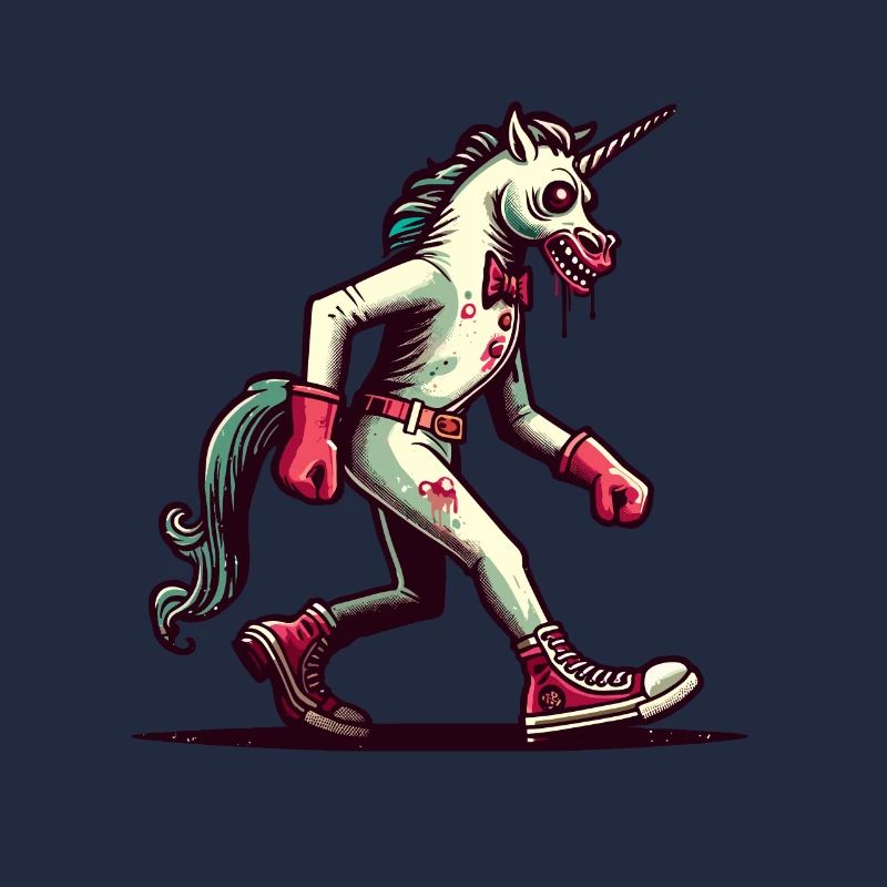 Zombie Einhorn Undead Mystical Creature