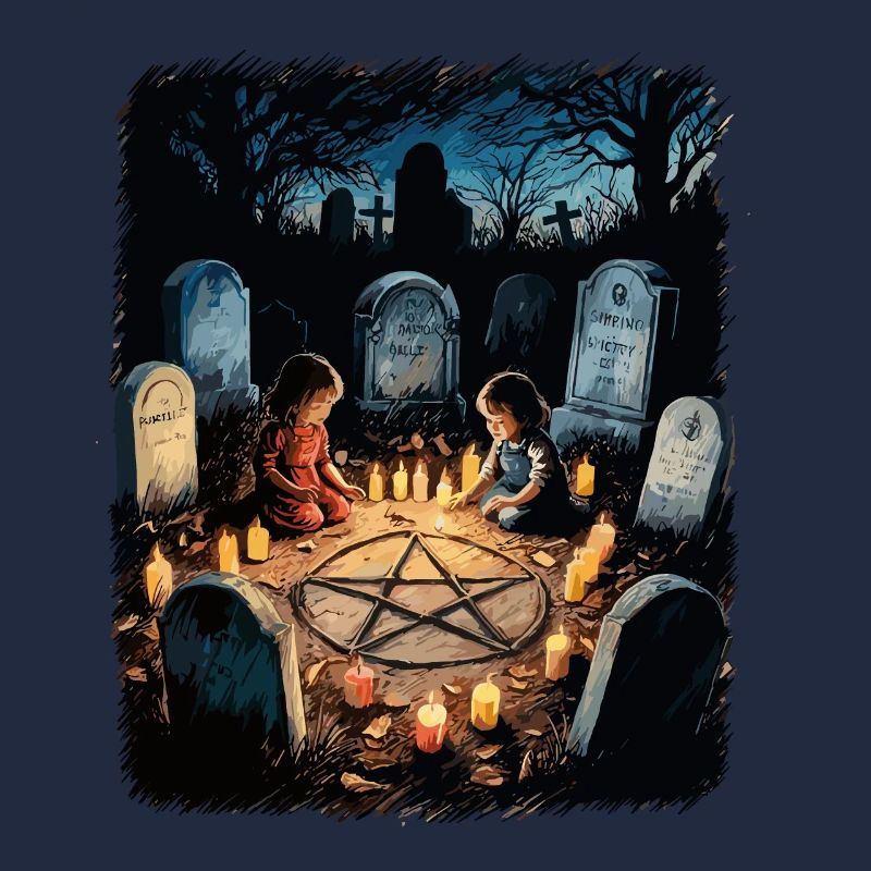 Rétro Vintage Design Occulte Rituels d’invocation