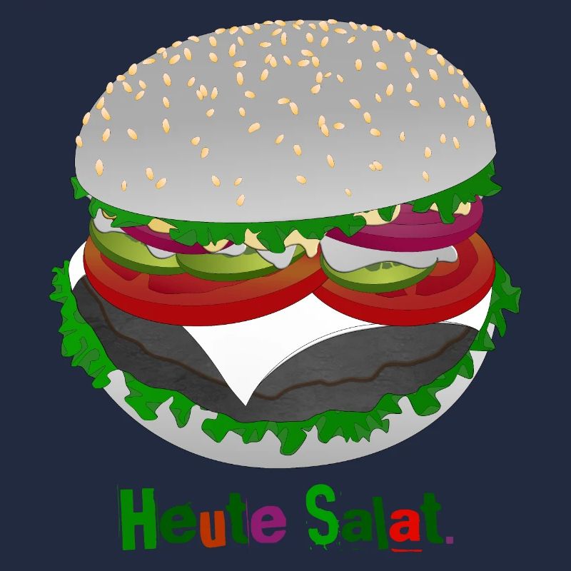Salade style burger