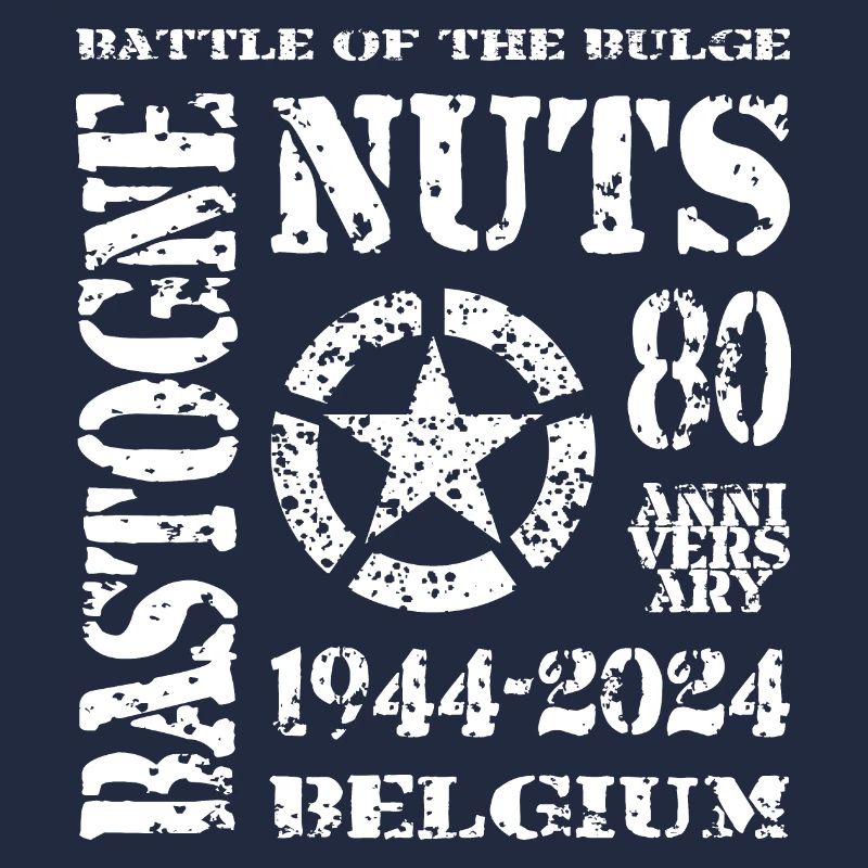 AVM Bastogne NUTS 80th Anniversary 1944 2024 White