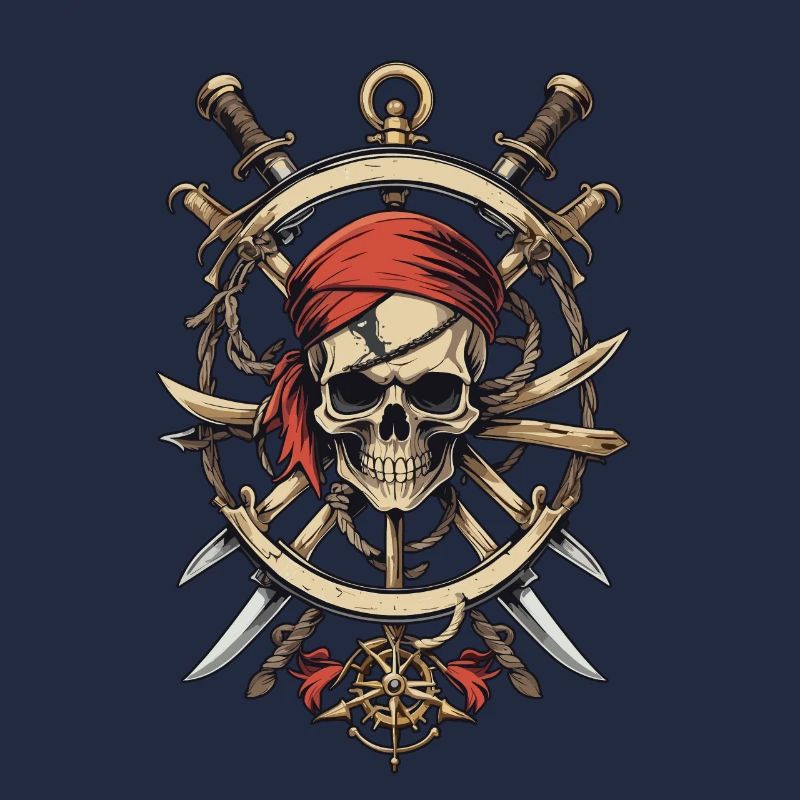 Drapeaux de pirate crâne Jolly Roger costume de pirate