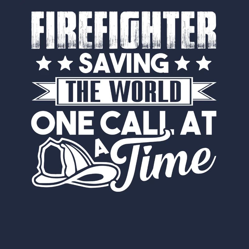 Firefighter Saving The World