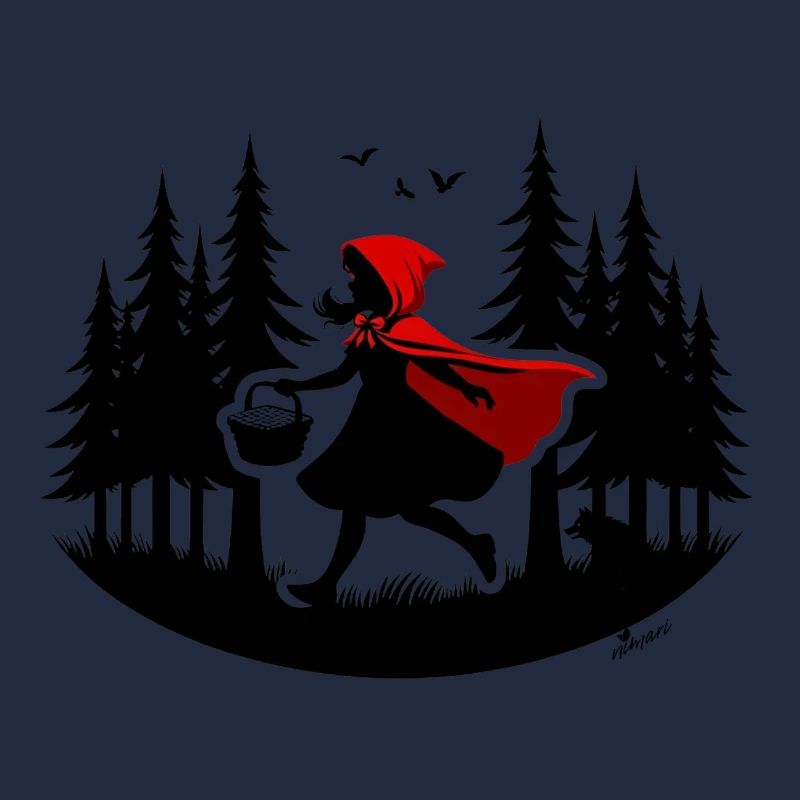 Comme le Petit Chaperon Rouge à travers la forêt, attention aux loups !