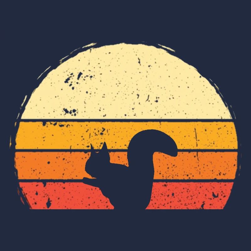 Retro Squirrel