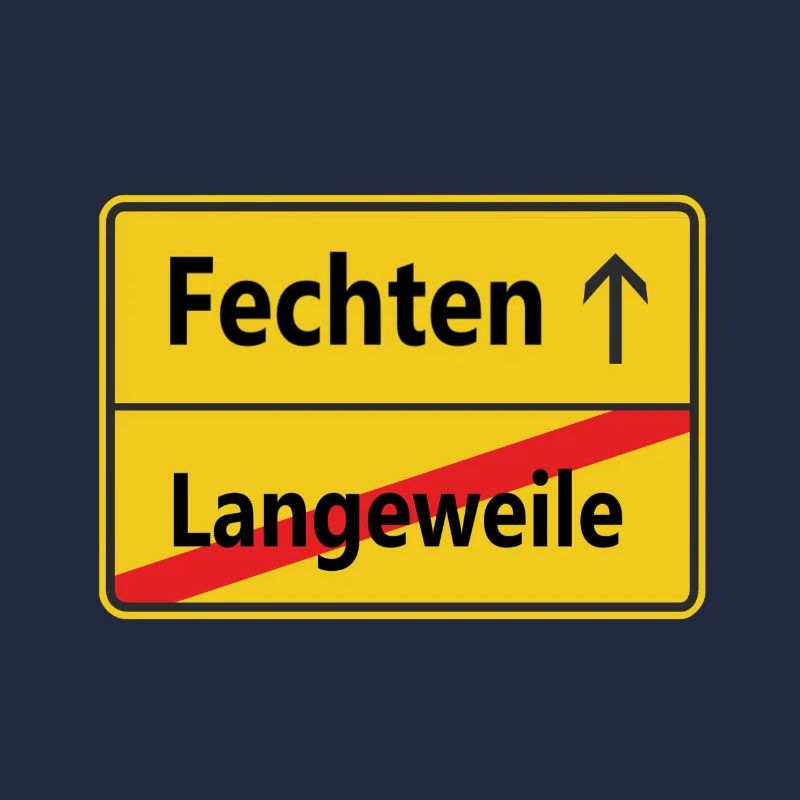 Langeweile? Fechten