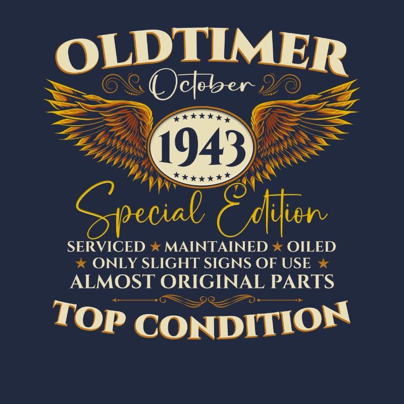 Oldtimer October 1943 79th birthday gift