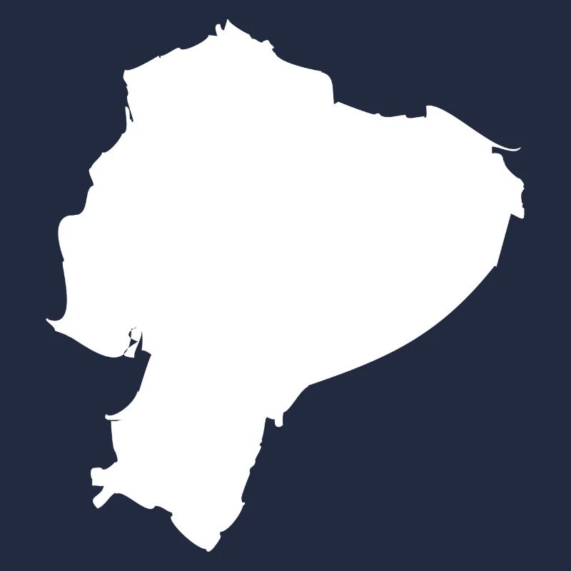 Ecuador map flag