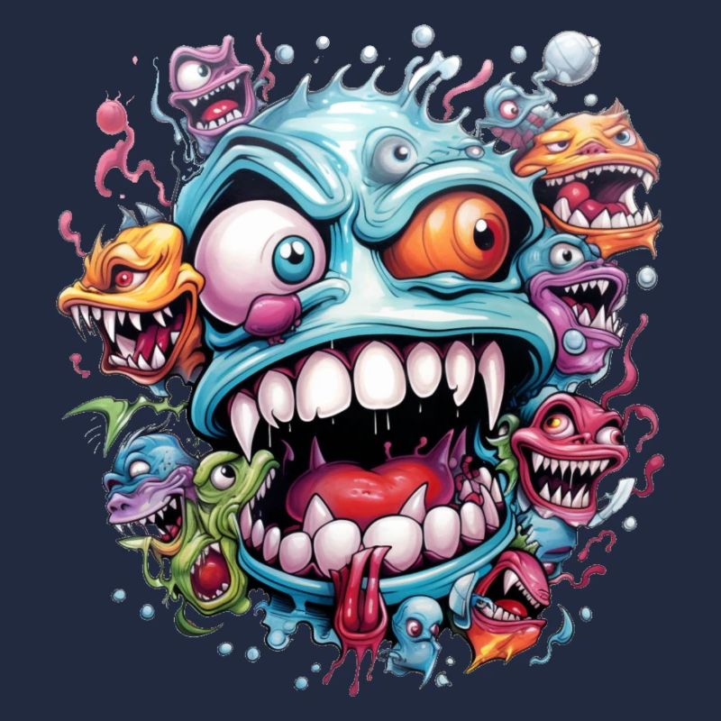 Monstre effrayant Zombie