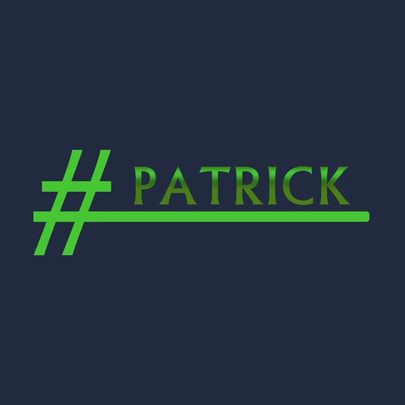 Hashtag élégant PATRICK Patrick