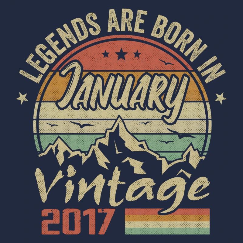 Die Legenden wurden im Januar 2017 - 2017 geboren