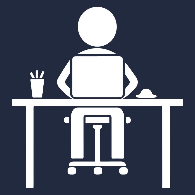 Travail d’ordinateur ouvrier