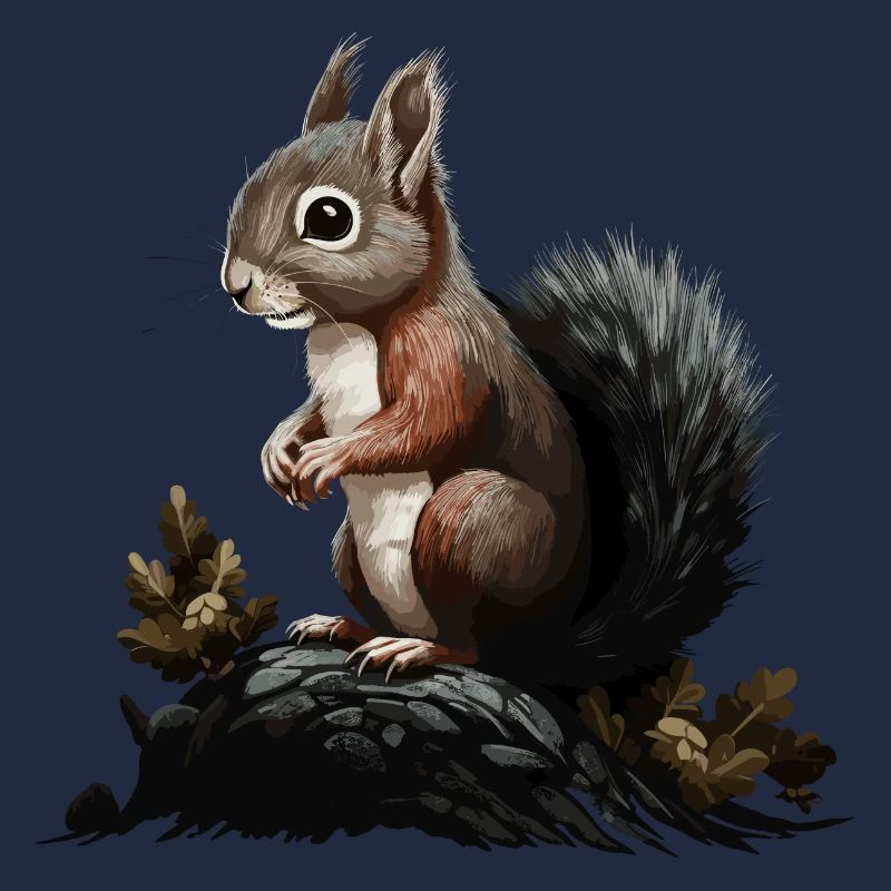 Eichhörnchen Wald Baumhörnchen Hörnchen