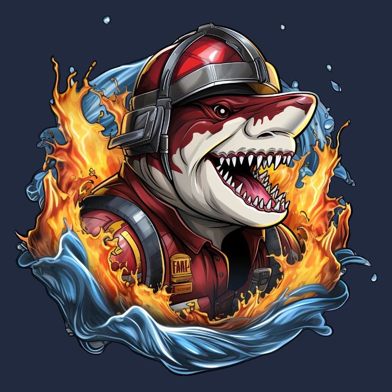 Brigade de pompiers des requins