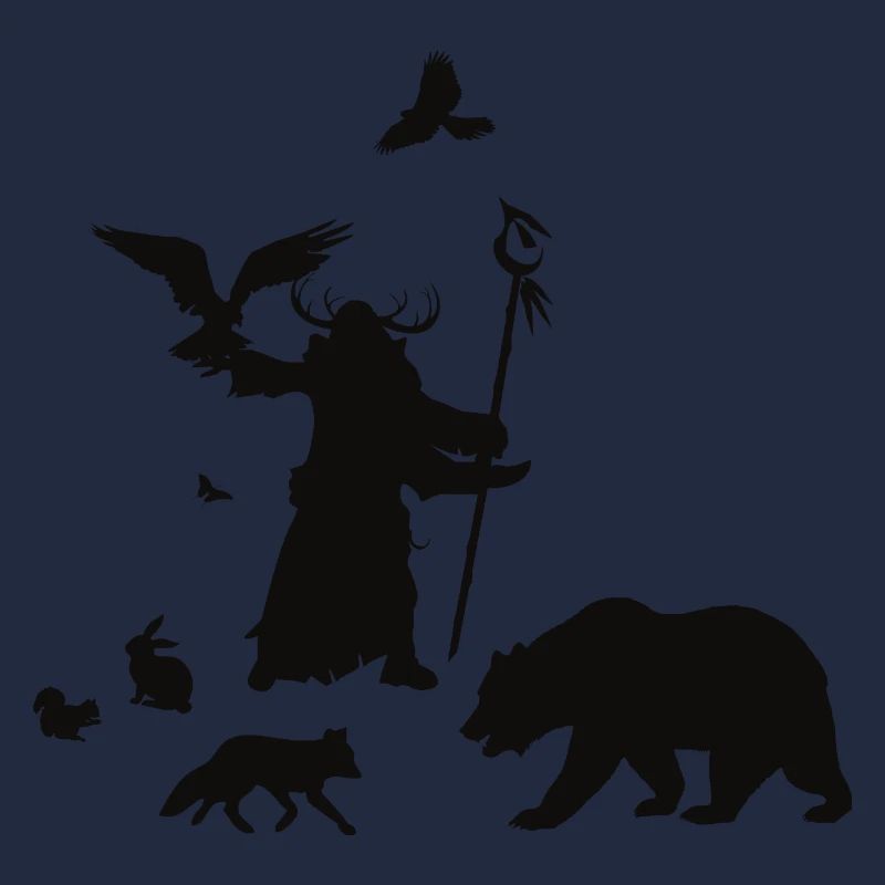Der Druide, cooles Fantasy Rollenspiel Design