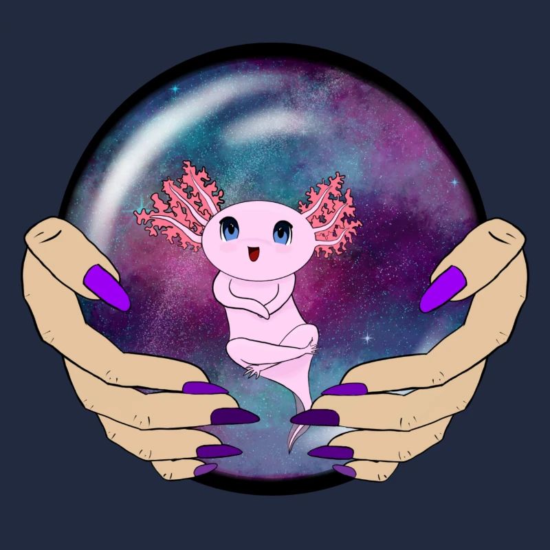 Axolotl in sphere