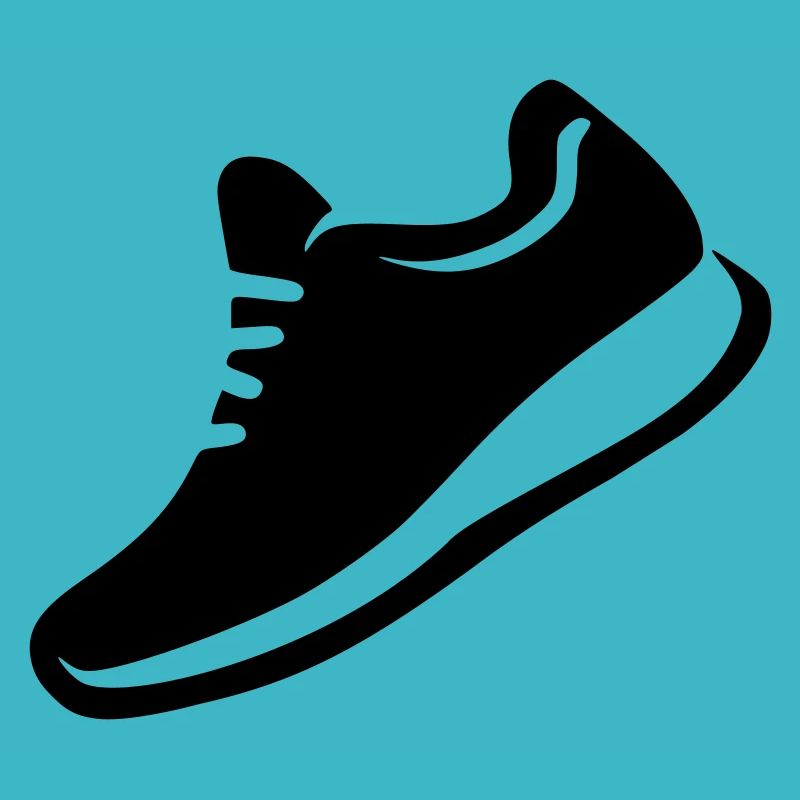 Running Sport Shoe Dynamic Symbol Icon Vector