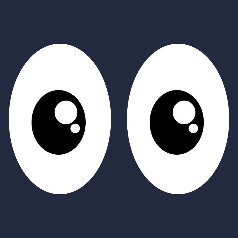 Funny Comic Cartoon Eyes Funny Gift Cheeky