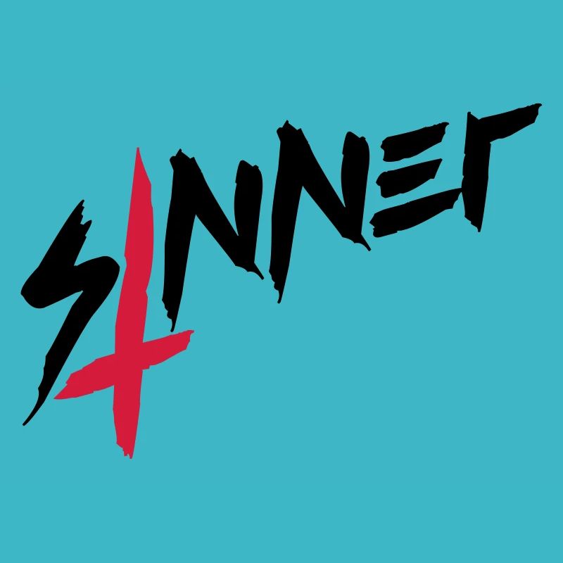 Sinner cross upside down