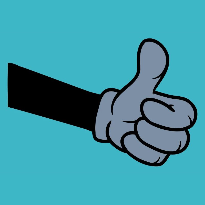 OK Comic Hand Thumb