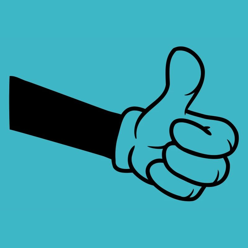 Confirm OK Comic Hand