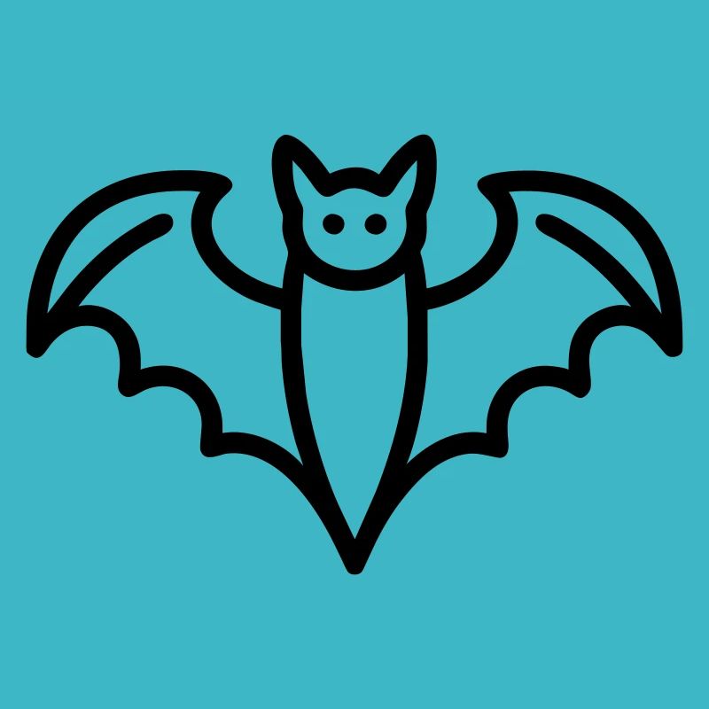 Fledermaus Symbol Halloween gruselig Geschenkidee