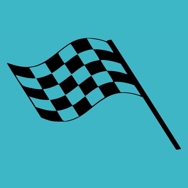 Drapeau Course Cible Voiture