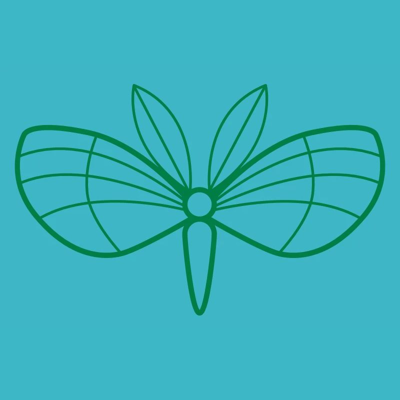 papillon de nuit avec de jolies ailes époustouflantes