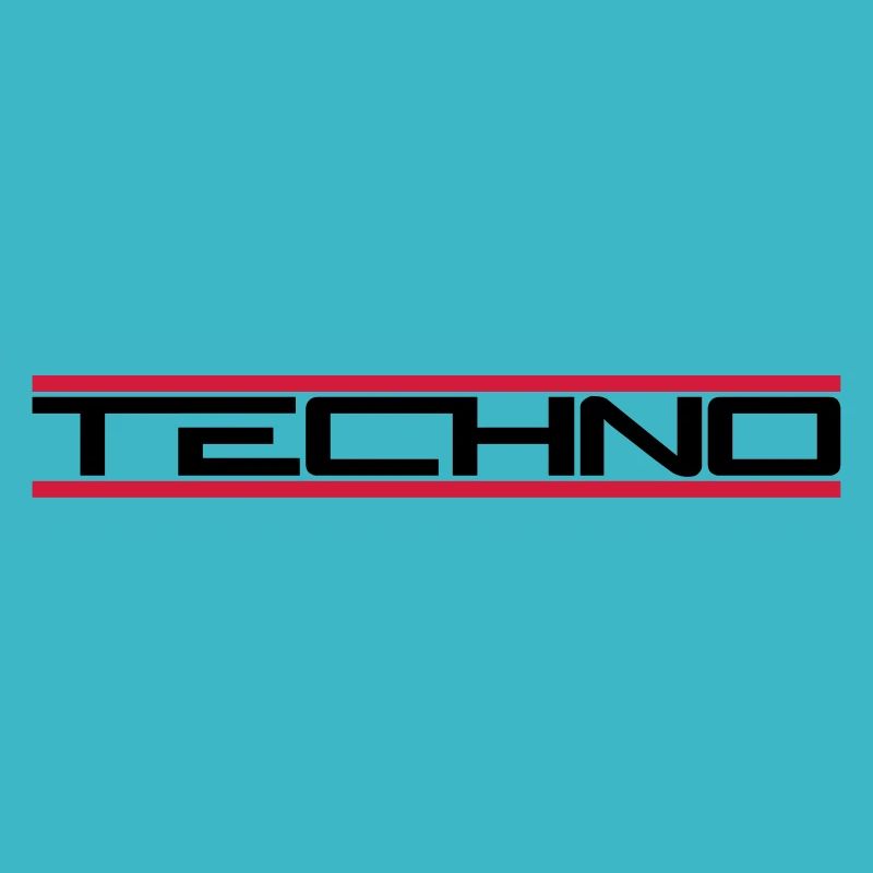 Barres techno rouges