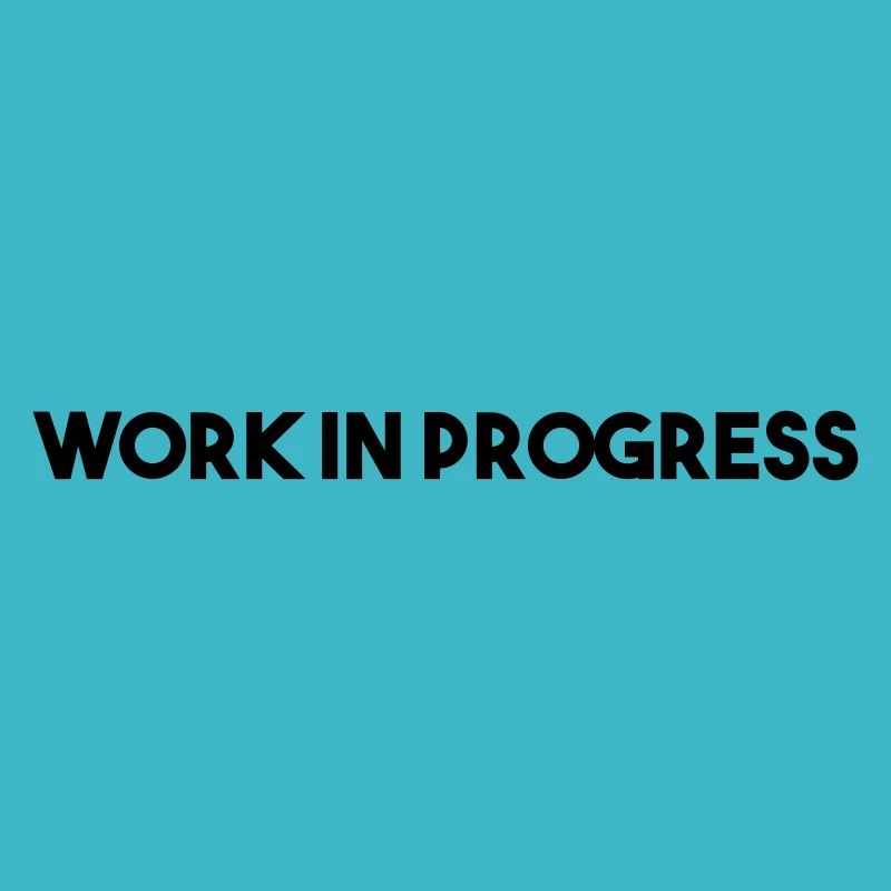 work in progress