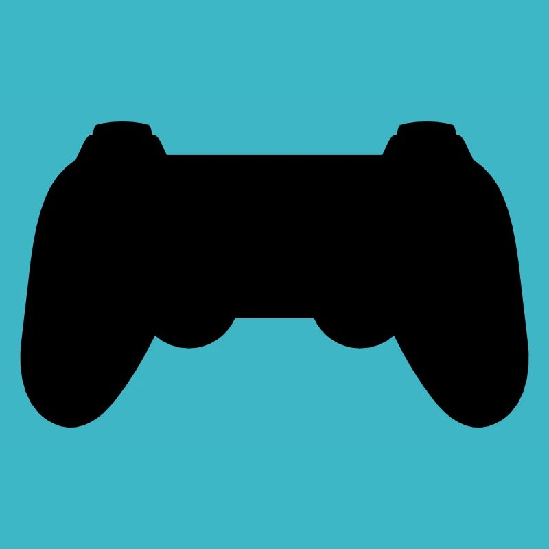 Silhouette Konsole Retro Controller