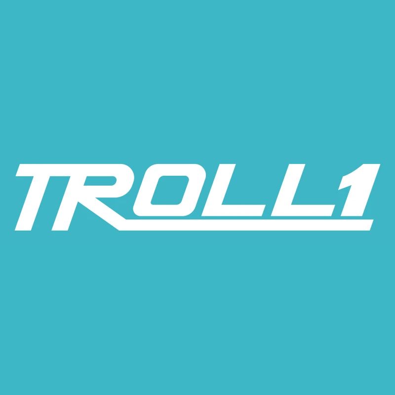Troll lettering