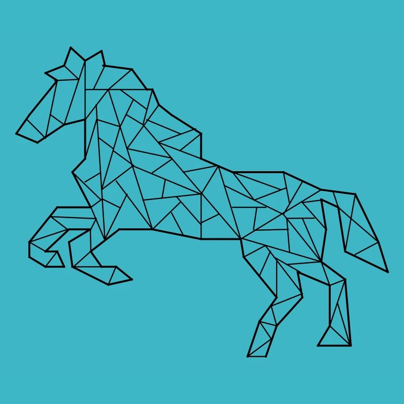 Pferd Origami