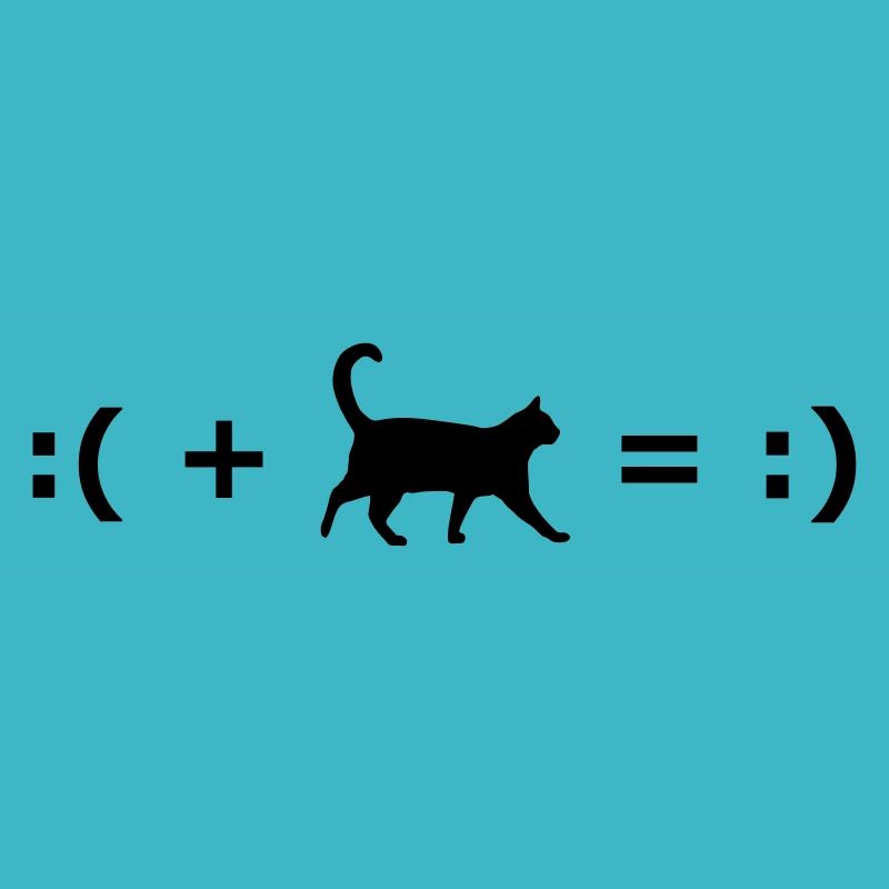 :( + Cat = :) Formula for happiness