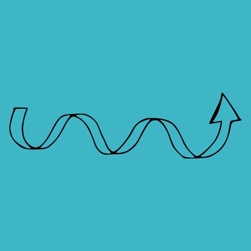 Flèche Serpent Flèches Forme Symbole Vecteur